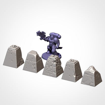 Obstacles | 32/28mm Wargaming Scenery and Miniature Terrain