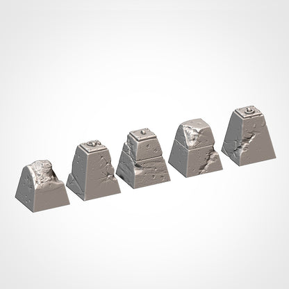 Obstacles | 32/28mm Wargaming Scenery and Miniature Terrain