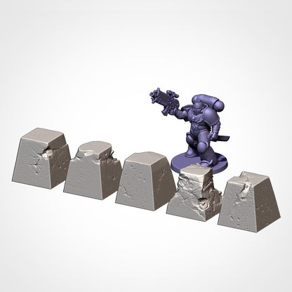 Obstacles | 32/28mm Wargaming Scenery and Miniature Terrain