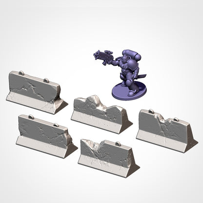 Obstacles | 32/28mm Wargaming Scenery and Miniature Terrain