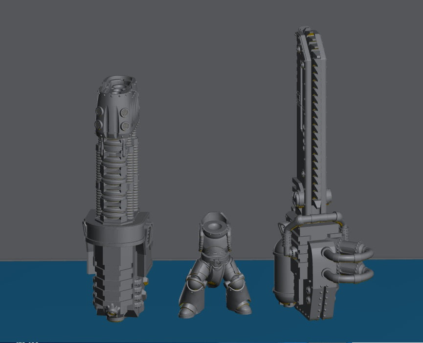 Paladinum Belli Titan Miniature | 32/28mm Heroic-Scale Sci-Fi War Engine
