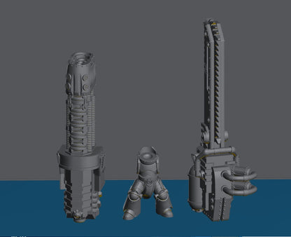 Paladinum Belli Titan Miniature | 32/28mm Heroic-Scale Sci-Fi War Engine