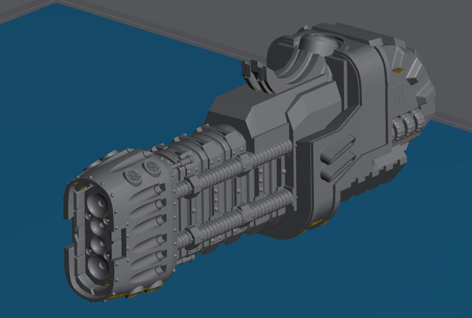 Paladinum Belli Titan Miniature | 32/28mm Heroic-Scale Sci-Fi War Engine