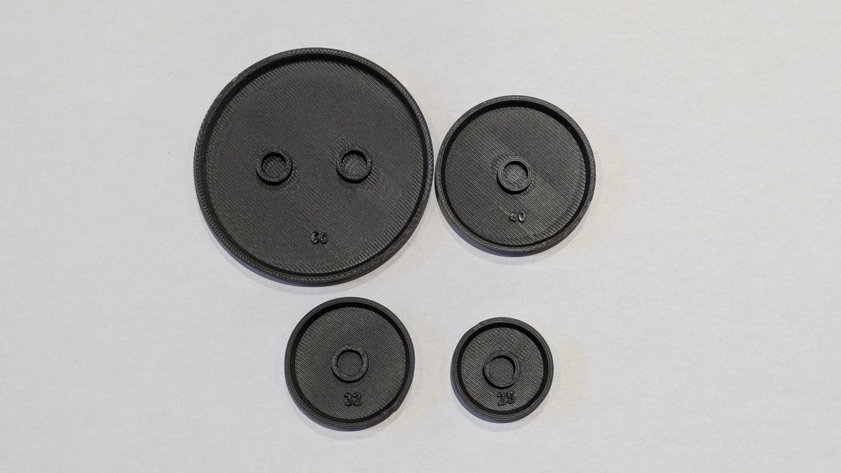 PLA Round Miniature Bases | 32/28mm Round Bases for Skirmish Wargames