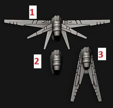 Tech Elves Sky Titan | 8mm Epic Scale Sci-Fi Titan Miniature