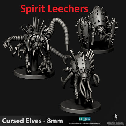 Cursed Elves Collector/Spirit Leecher | 8mm Epic Scale Sci-Fi Monster Miniatures