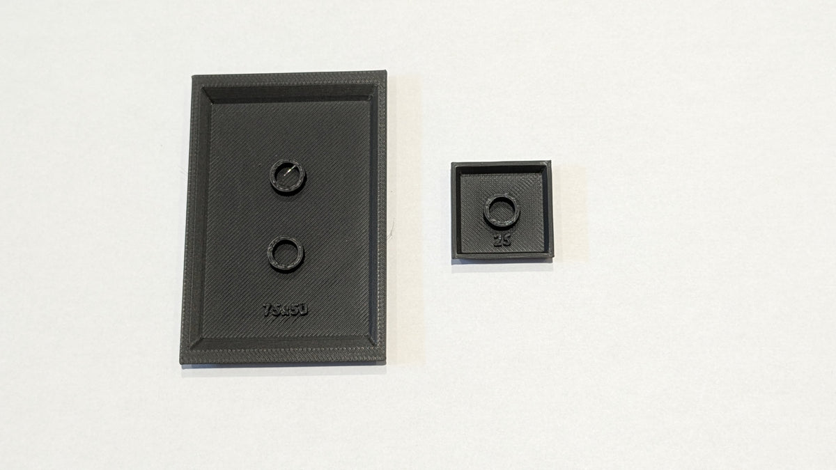 PLA Square Miniature Bases | 32/28mm Square Bases for Fantasy Wargaming
