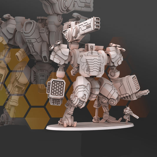 Hive Droid Thundercrash | 32/28mm Heroic-Scale Sci-Fi Infantry Miniatures