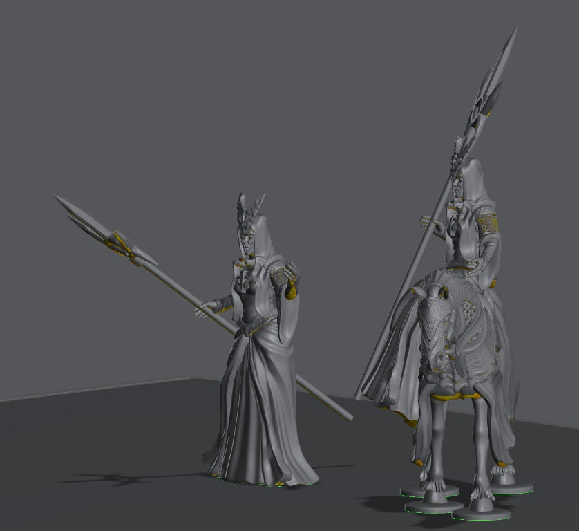 The Voice | 28mm Scale Fantasy Infantry Miniatures