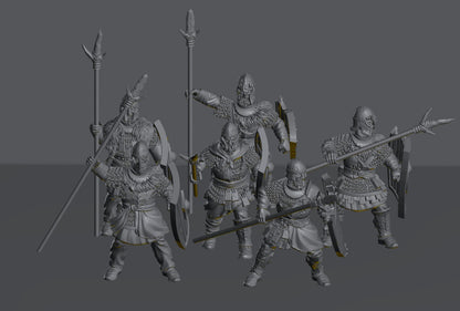 Hillmen Wildling Warrior | 28mm Scale Fantasy Infantry Miniatures