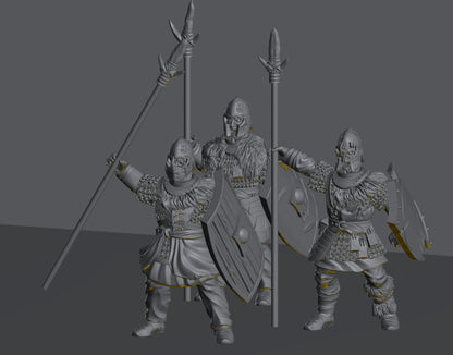 Hillmen Wildling Warrior | 28mm Scale Fantasy Infantry Miniatures