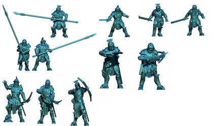 Warbreed Orc Warriors | 28mm Scale Fantasy Infantry Miniatures