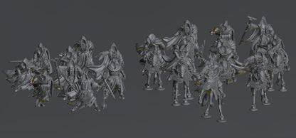 The 9 Lords Army Bundle | 28mm Scale Fantasy Army